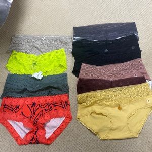 NWT aerie hipster Sz S underwear 10 pr